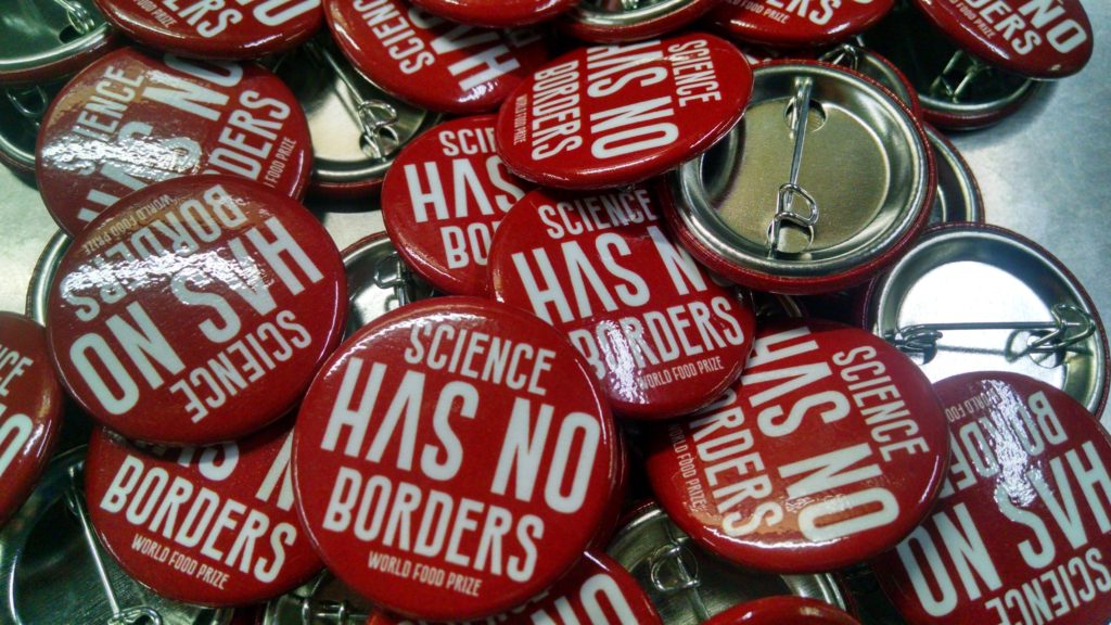 Science Has No Borders Buttons